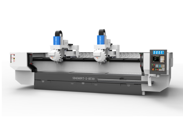 double head and double channel profile machining center sd-v7-2-bt30